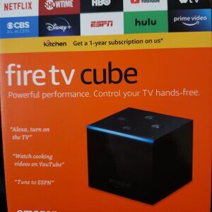 (NWT) Amazon Firetv Cube w/Alexa (2nd Gen)